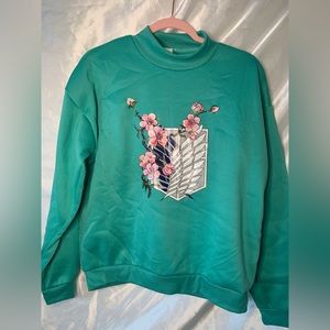 Attack on Titan Cherry Blossom Sweatshirt